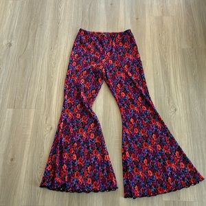 Floral Medium Elastic Pants
